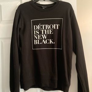 Detroit is the New Black Sweatshirt